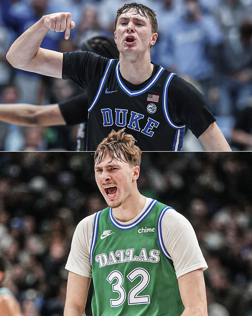The first teenager in NBA HISTORY with consecutive 30-PT double-doubles: Cooper Flagg 😈🔥 <a href="/DukeMBB/">Duke Men’s Basketball</a>