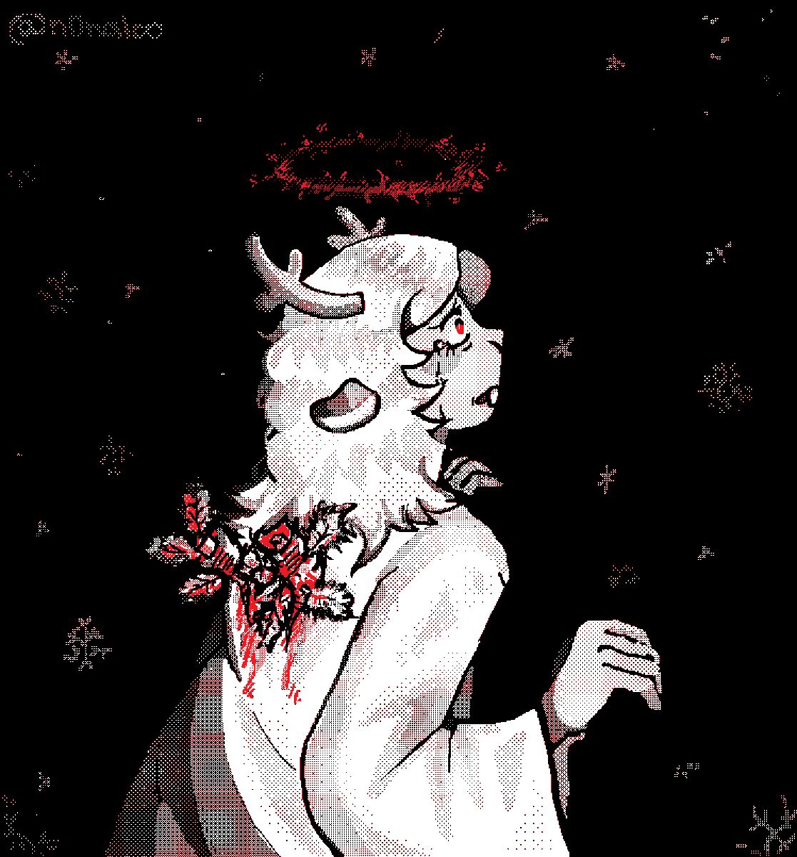 [angel] TUЯNS 0UT T0 B£ A S1MЬL€ [candy without a wrapper] 
#noelleholiday #noelle #deltarune