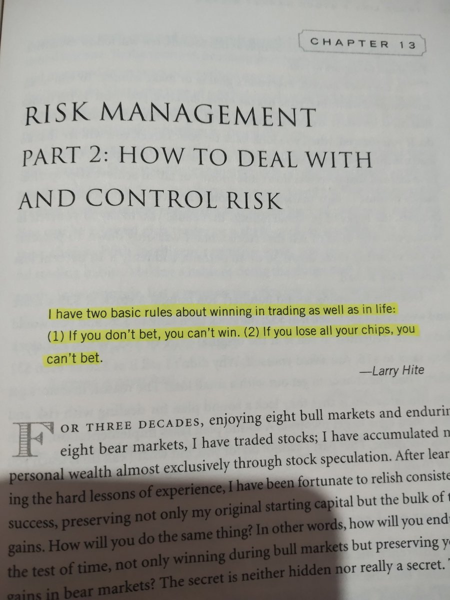 LearnwithAshish's tweet photo. Two basic rules to win in trading by Larry Hite.

Day 100 of posting "100 Lessons in 100 Days". https://t.co/FoOBTBJnpz