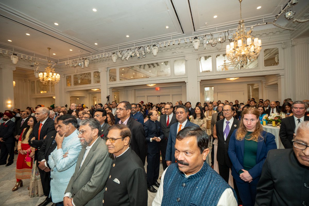 Ny Rep Rajkumar @IndiainNewYork hosted the 77th Republic Day Reception, graciously ...