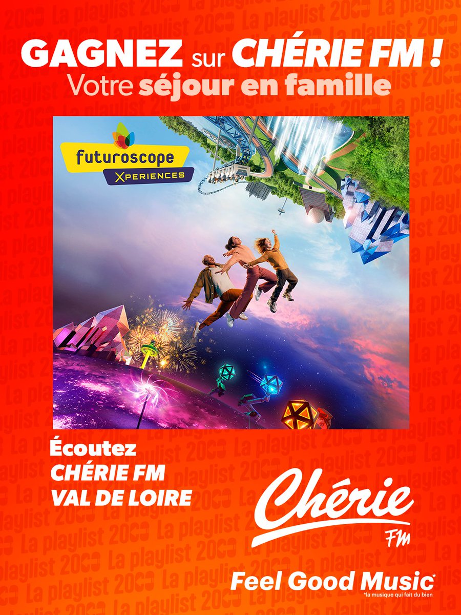 Le Futuroscope rouvre ses portes le 7 février et vous serez les premiers à tester la toute nouvelle attraction : La Serre des Mondes 🌸🔮
👉 Écoutez Chérie FM Val de Loire toute cette semaine entre 13h et 17h avec Coralie pour gagner votre séjour 🔥