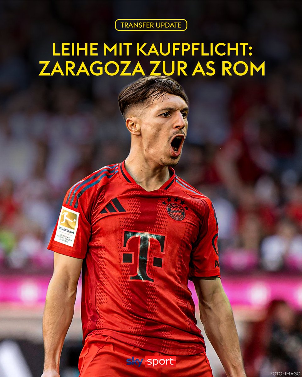 SkySportNews's tweet image. Eine Einigung mit dem FC Bayern wurde erzielt. 🤝 

#SkyTransfer #FCBayern #Zaragoza