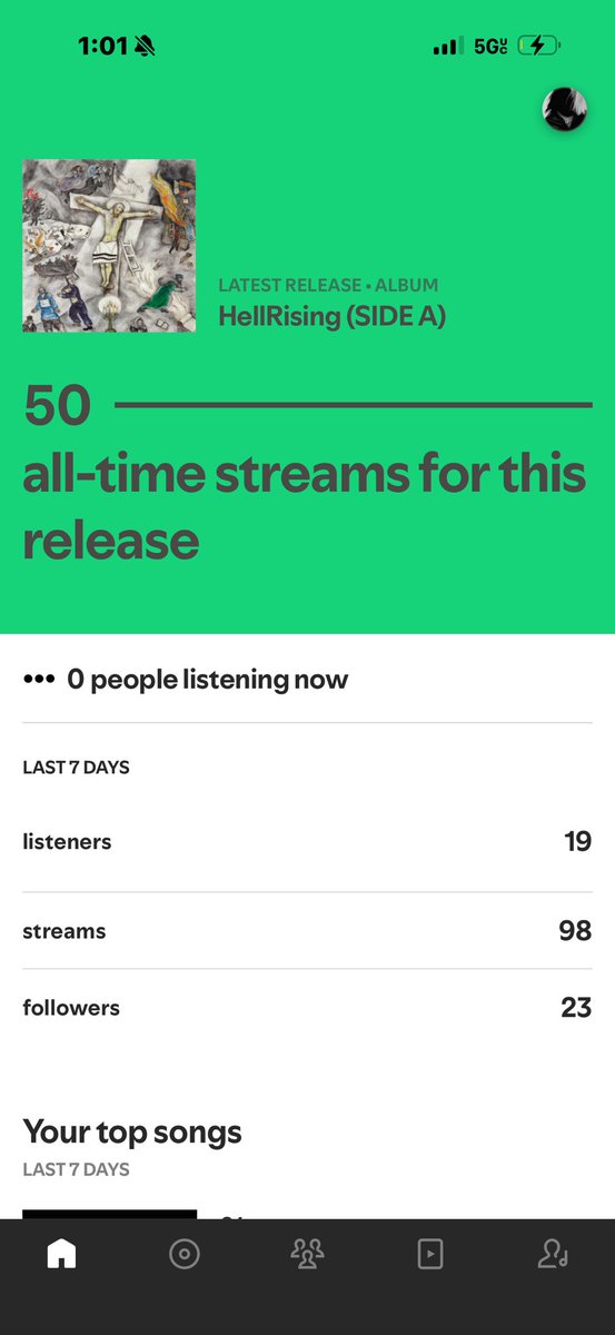 nvrrpoor's tweet image. DAY 11 Posting my Spotify homepage until I’m signed to a Major Label Thank You For All The Support. Album sooner than you think &amp;lt;/3