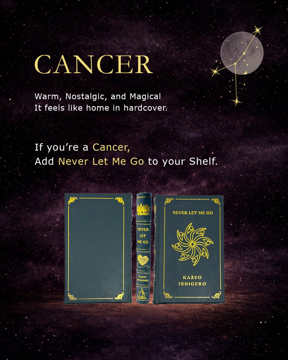 RareBiblio's tweet image. ✨ #TheSunSign #BookGuide — Part II ✨
By #Rare Biblio 🌙📖

Some stories comfort.
Some surprise.
Some feel like home.

This week, the stars whisper three new matches —
books chosen not for trends, but for temperament ✨

🌟 #Taurus
🌟 #Gemini
🌟 #Cancer

This isn’t just a book