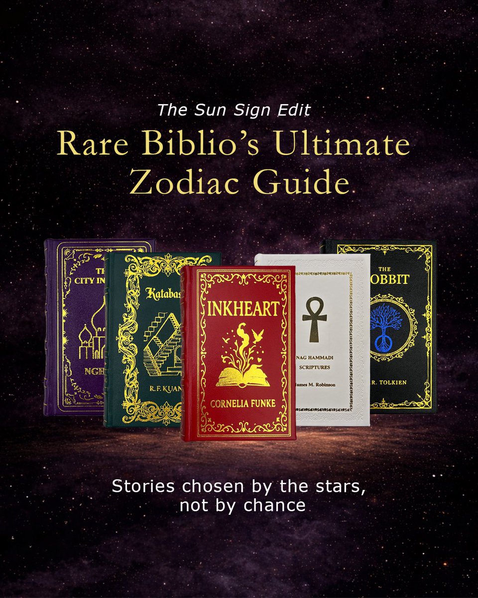 RareBiblio's tweet image. ✨ #TheSunSign #BookGuide — Part II ✨
By #Rare Biblio 🌙📖

Some stories comfort.
Some surprise.
Some feel like home.

This week, the stars whisper three new matches —
books chosen not for trends, but for temperament ✨

🌟 #Taurus
🌟 #Gemini
🌟 #Cancer

This isn’t just a book