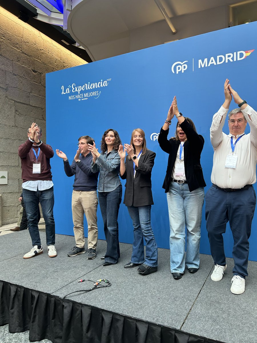 David_Conde_R's tweet photo. Enhorabuena @ppmadrid 
Trabajazo y organización de 🔟 
#Intermunicipal
Somos, sois,  muy grandes! https://t.co/8UuvcVDV2d