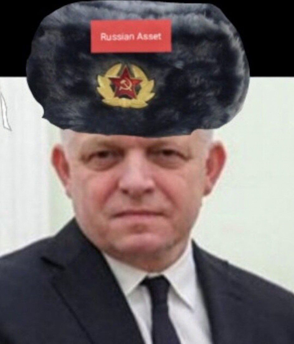 herisson13's tweet photo. : "Thanks @NAFOfellaLotte for the support! Orban vs Fico: who’s the bigger liar? Both Russian assets in EU.  #OrbanExit #FicosecCo #CLEPTOCRACY #RUSSIANSASSETS https://t.co/HeWX5mKZhv