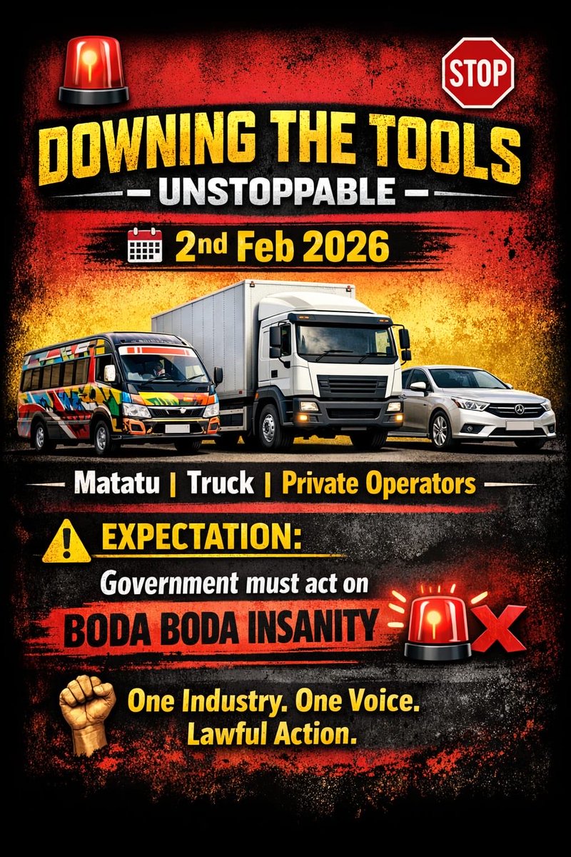 AlbertKarakacha's tweet photo. Strike on!!!

@KTNNewsKE @ntvkenya @citizentvkenya @K24Tv @StandardKenya 
#MatatuStrike #matatu https://t.co/ud5LKO7h2N