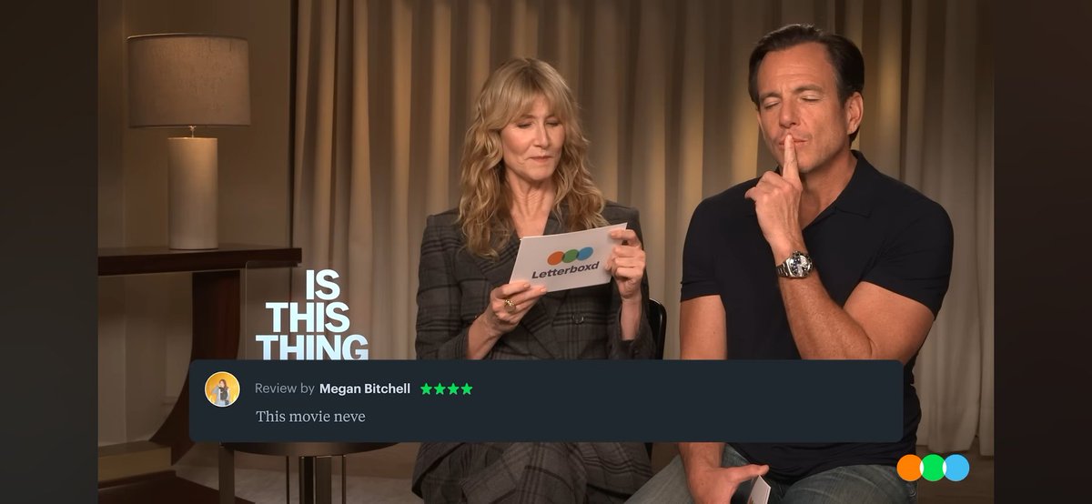 keither909's tweet photo. @MeganBitchell Laura Dern said your name, you made it https://t.co/qaPgwD4NzD