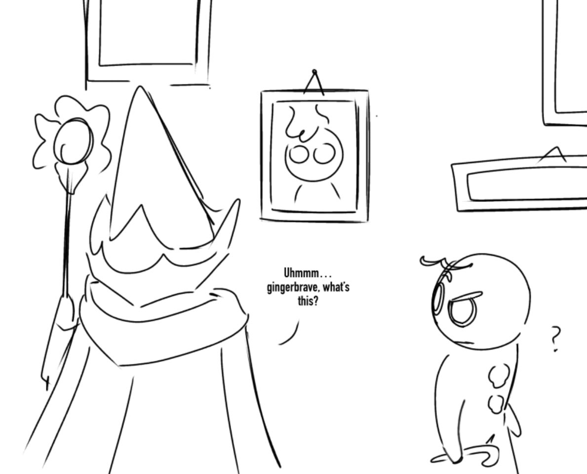 MintMinty77's tweet image. Just an emo phase 
#cookierunkingdom #purevanillacookie #gingerbrave #ultimatecookie