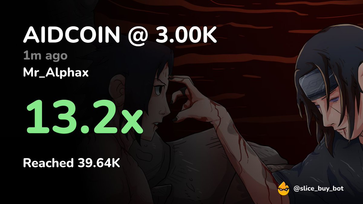 De_Phane's tweet image. $AIDCOIN  
Easy pump up 
13.2x profit added to the bag

DM;t.me/Mr_Alphax to join my alpha group for early calls and exit info 

#AIDCOIN
/pnl
HPWS76NLKUjq2X7dWcowmwqsqANWVwo8VghB2GLHpump
#SOLANA #MEMECOIN #PUMPFUN