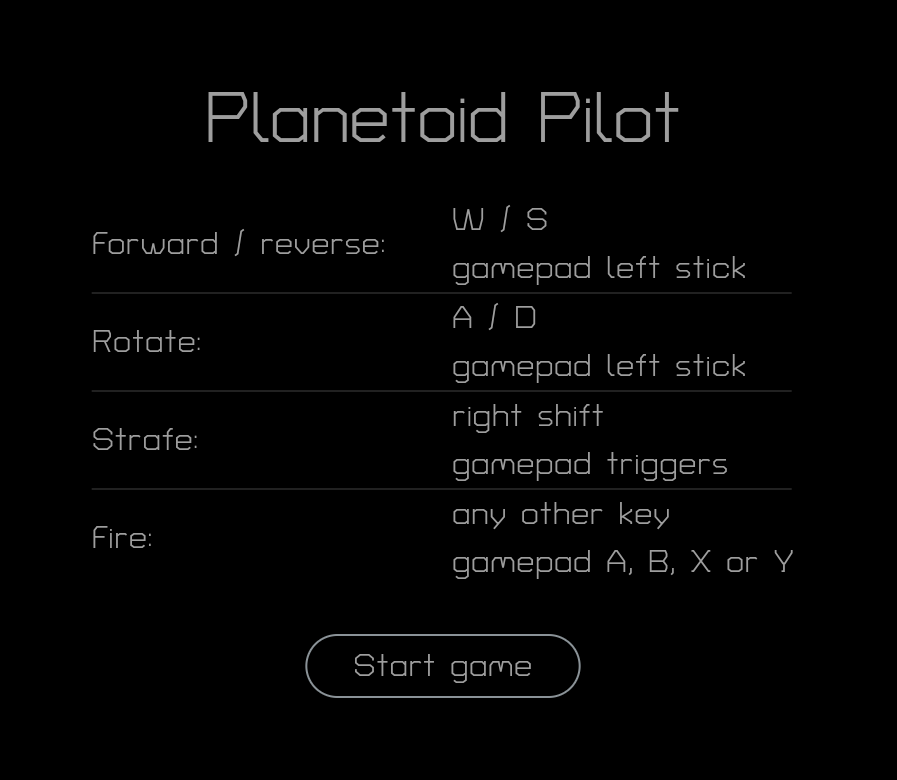 DrPaulThomas's tweet photo. Thanks to the very nice gamepads package from #FlameEngine, I have been able to add generic controller support to Planetoid Pilot.  It works really well, tested with Stadia controller on Mac Mini, Pixel 8a, iPad Air M1 etc.  Links below. https://t.co/jYFGFf5jOr