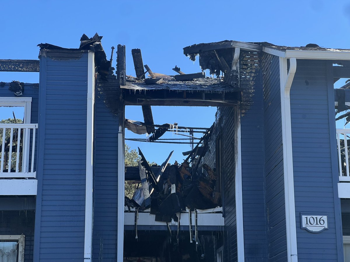 MegGonyo's tweet photo. Happening now:

The Richland County Fire Marshal is investigating a fire that started at 1 am at the Bent Tree apartment complex 

It is not clear if this was weather related but 24 residents have been displaced https://t.co/vUYF0BL2Qk