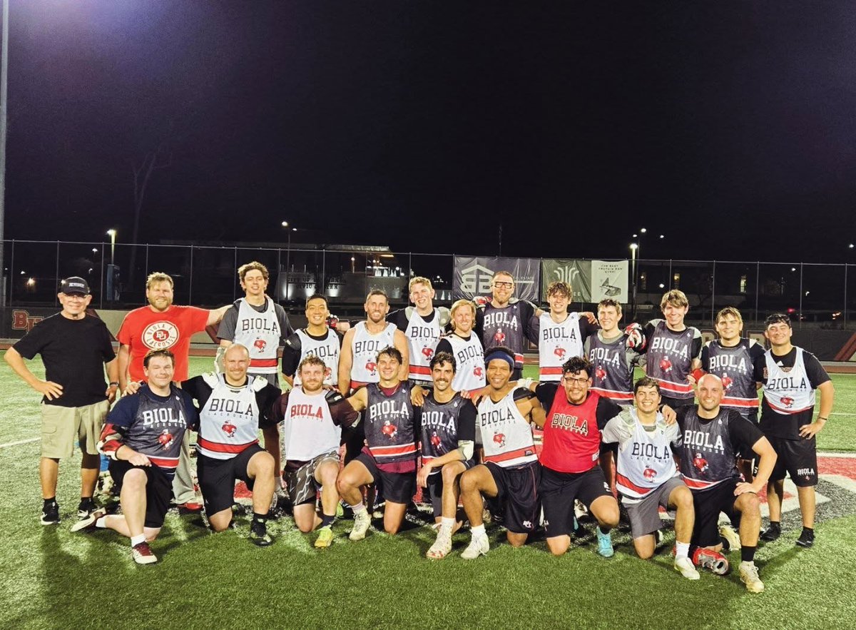 BiolaLacrosse's tweet photo. Thank you to the alumni who made the trip back to campus for our annual alumni game! https://t.co/IT6xUhveiu