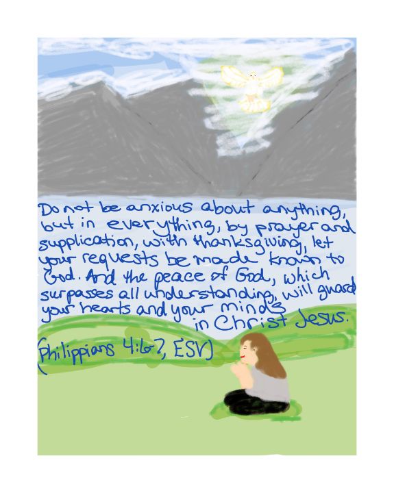 Art of the Day! "Peace Descends". Buy at: ArtPal.com/rootedinthefol…