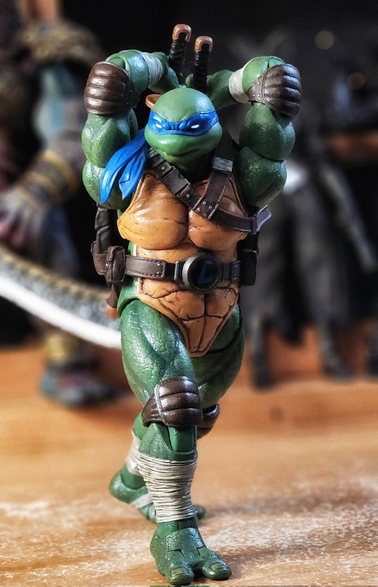 LiquidBelowZer0's tweet photo. Leonardo by #lingjihun x #metytoyz
So gud!
From @5ktoys (looking forward to Donnie and Mikey)
#tmnt #tenagemutantninjaturtles #leonardo https://t.co/uEEPD1NCJO