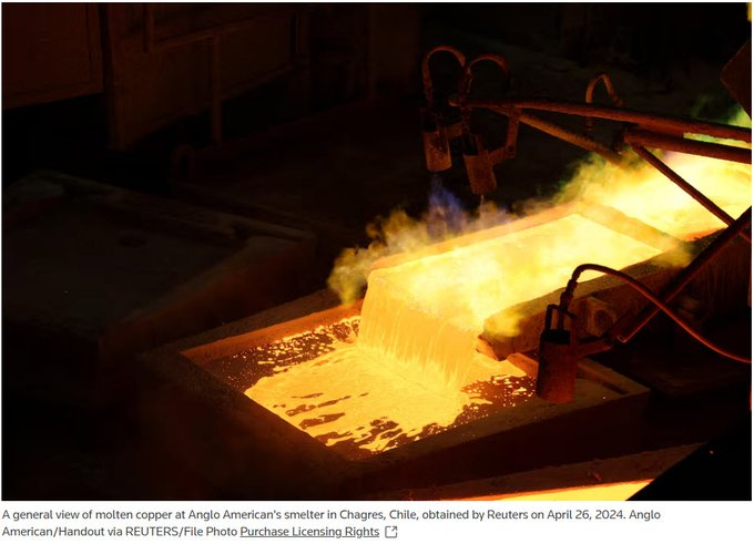 💥 A New #Commodities super-cycle on the horizon?   📷<a href="/Reuters/">Reuters</a>

 📈 In September,<a href="/Reuters/">Reuters</a> cited that years of underinvestment, concentrated supply, and surging demand from electrification, AI, and energy security could reshape global markets. 

Learn more about how