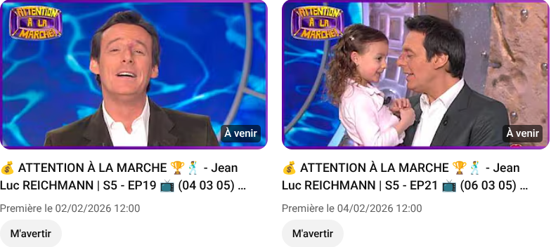 MainilZacharie's tweet photo. des Lundi sur la Chaine ICON TV - Jeux il aura une Première sur Youtube avec Attention à la Marche de @JL_Reichmann https://t.co/sT1yPwf6aK