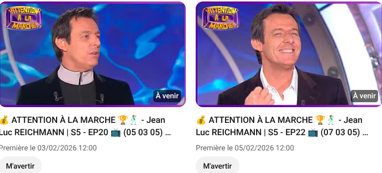 MainilZacharie's tweet photo. des Lundi sur la Chaine ICON TV - Jeux il aura une Première sur Youtube avec Attention à la Marche de @JL_Reichmann https://t.co/sT1yPwf6aK
