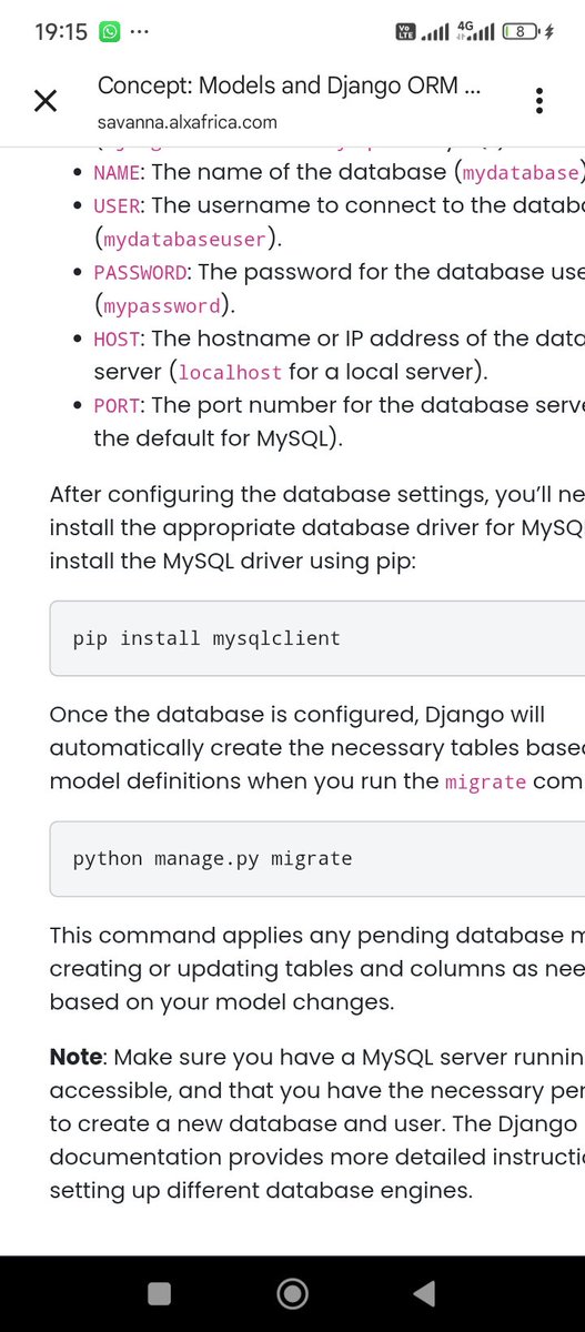 Obinna32_'s tweet photo. ππ
End of Month 2 in #ALX_BE, and Iβve started working with Django! π§π½βπ»β¨ Excited to create dynamic web applications and powerful backends using Pythonβs top framework. ππ»
Whatβs your favorite Django feature? Letβs chat about it! π¬ππ½ #ALX #Django @facesofalxse https://t.co/o4m1ltmWCH