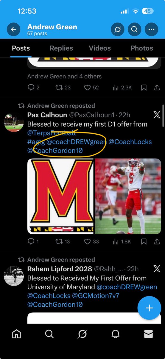 Coach Dustin Lawless tweet media