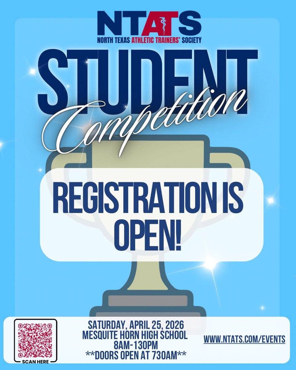 North Texas Athletic Trainers’ Society tweet media