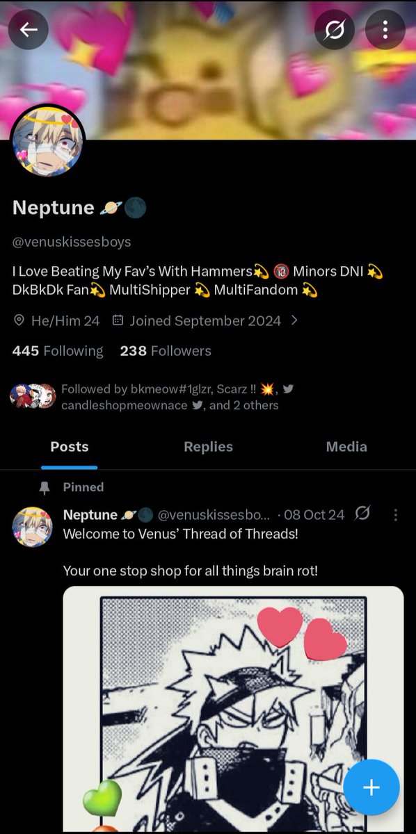 I'm so confused on to why I'm blocked from this account?? I genuinely liked their art and I barely use twt to interact with ppl.