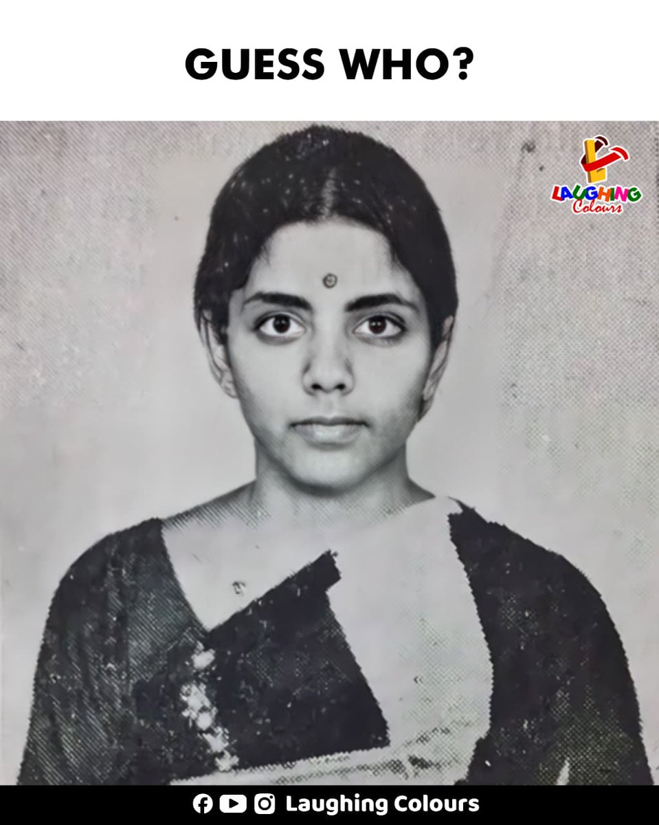 LaughingColours's tweet image. Can you guess her? 🤔

#GuessWho #BollywoodThrowback #CelebrityTrivia #OldPhoto #fblifestyle