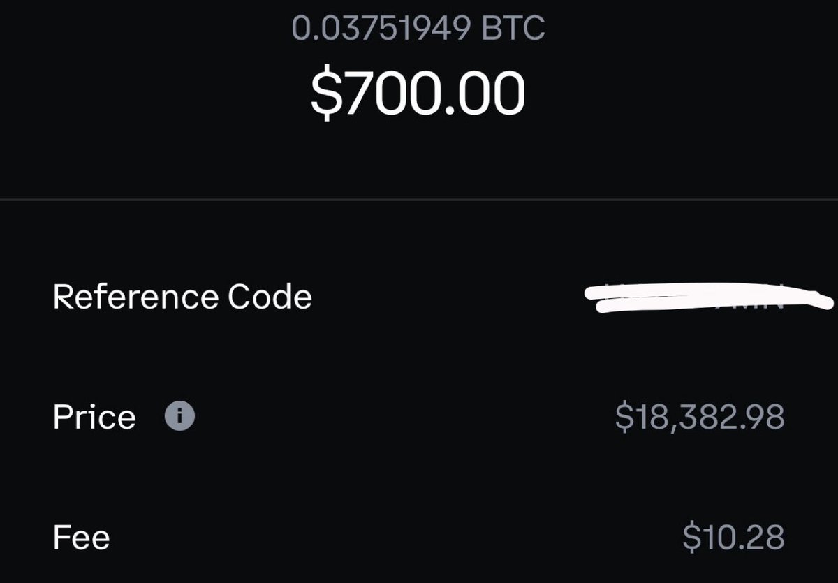 SatStackinPleb's tweet photo. Bring back 4 million sats for $700 #bitcoin https://t.co/kQDLznAmrR