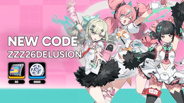 VonZenless's tweet photo. New Code: ZZZ26DELUSION

#ZenlessZoneZero #ZZZero #ZZZ https://t.co/JXEyQA2q29