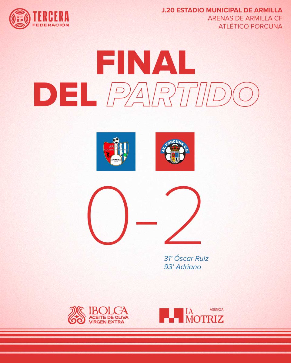 FINAAAAL en Armilla.

¡¡Qué grandísimo partido de los nuestros!!