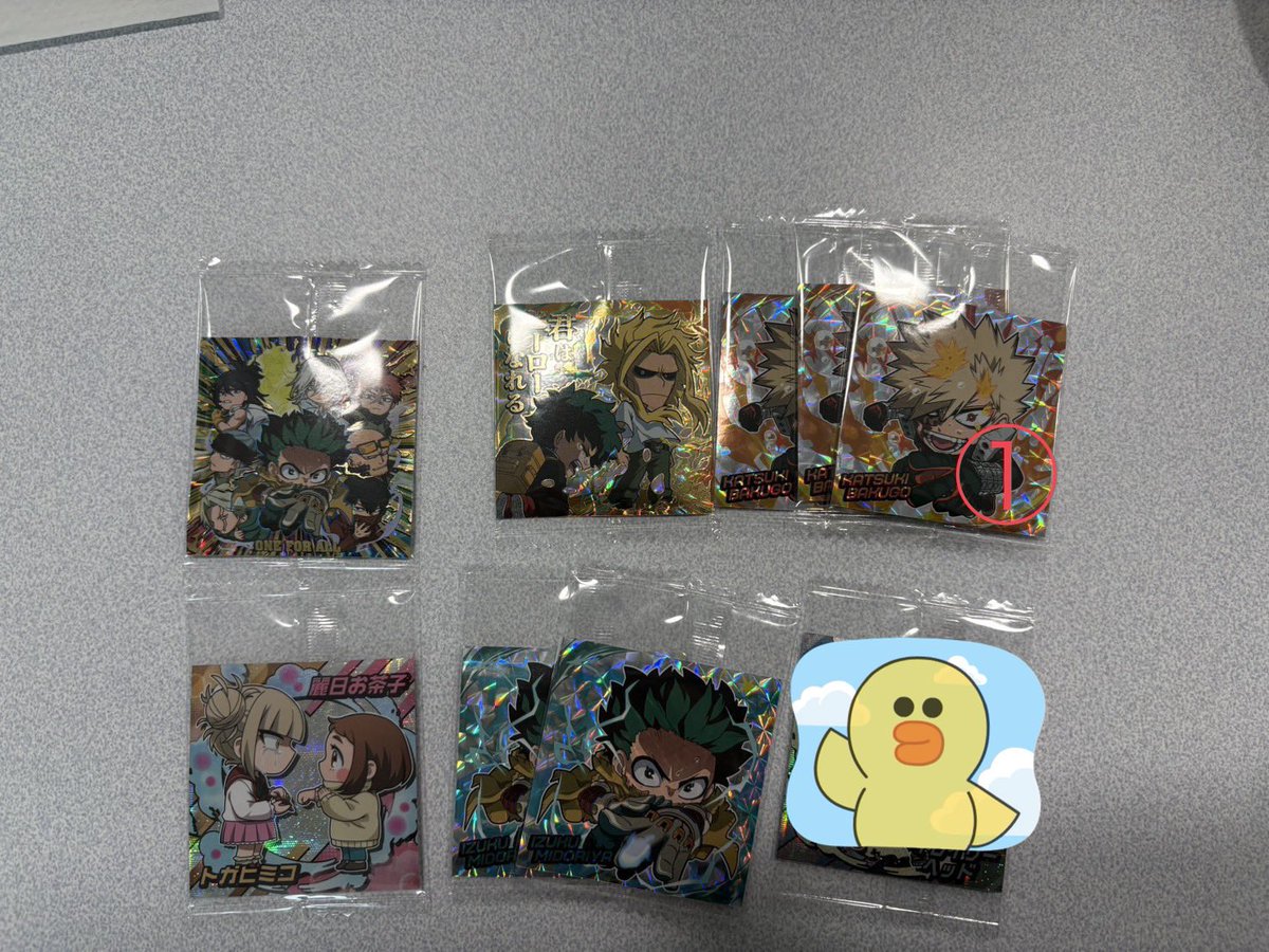 negoromi's tweet photo. ヒロアカ・ウエハース

譲)画像の物

求)定価+送料

1枚目は3枚目から同数お迎えしていただける方優先
🙇

友人代理ですのでお返事にお時間いただく可能性があります。

お支払いはPayPay>銀行
よろしくお願いいたします🙇 https://t.co/8NDrhaTR9T