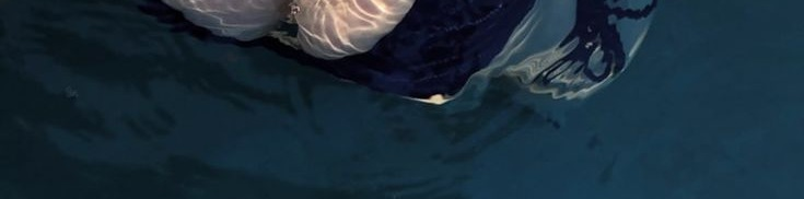 Close-Up Water Selfie of Billie Eilish example 7