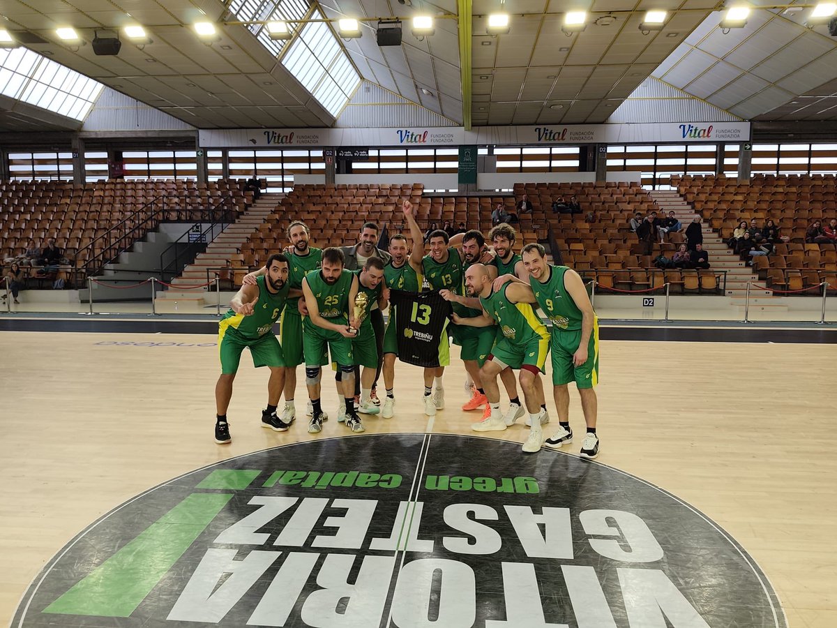 basketaraba's tweet photo. 🔹 Senior 1. Maila Gizonak
Finalerdiak (Ibaiondo)
JOTAKE LA RIOJANA 57 - LASARTEKO URGATZI 49
TREBIÑU SAGARDOTEGIA S. KOYOTE 93 - LEK INGENIERÍA MARIANISTAS A 69

Finala (Mendizorrotzan)
🏆 TREBIÑU SAGARDOTEGIA S. KOYOTE 74 - JOTAKE LA RIOJANA 68
👇🏼 https://t.co/ilnKmgvTA6