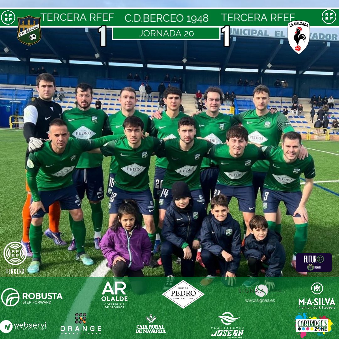 🏆3ªRFEF🏆

<a href="/cdberceo/">Club Deportivo Berceo</a> 1
<a href="/FCLaCalzada/">FC La Calzada</a> 1

Partido competido donde cada equipo ha tenido una parte para cada uno.