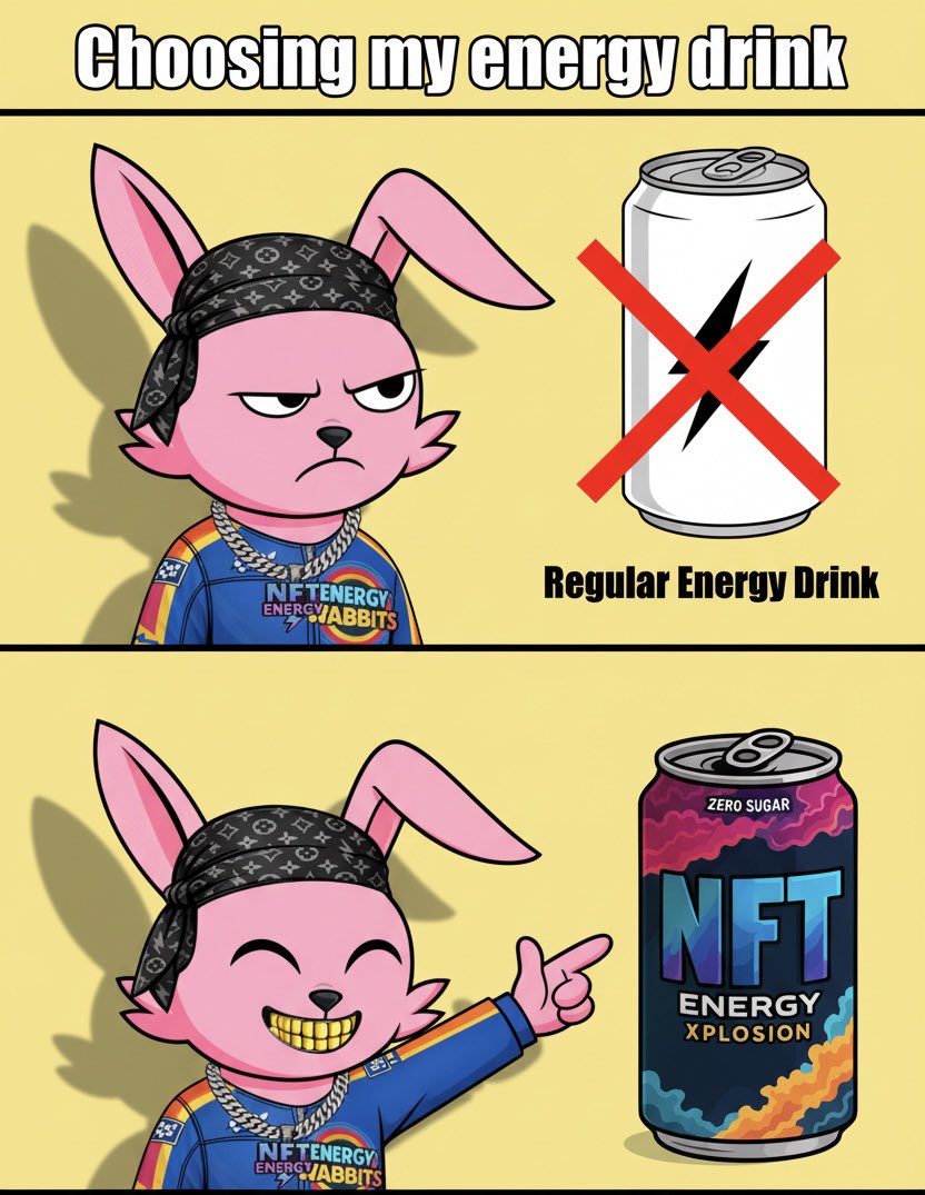 Regular energy drinks give you caffeine…

<a href="/NFTENERGYDRINKS/">nftenergydrinks.eth</a> gives you vibes, rewards, and main character energy ⚡