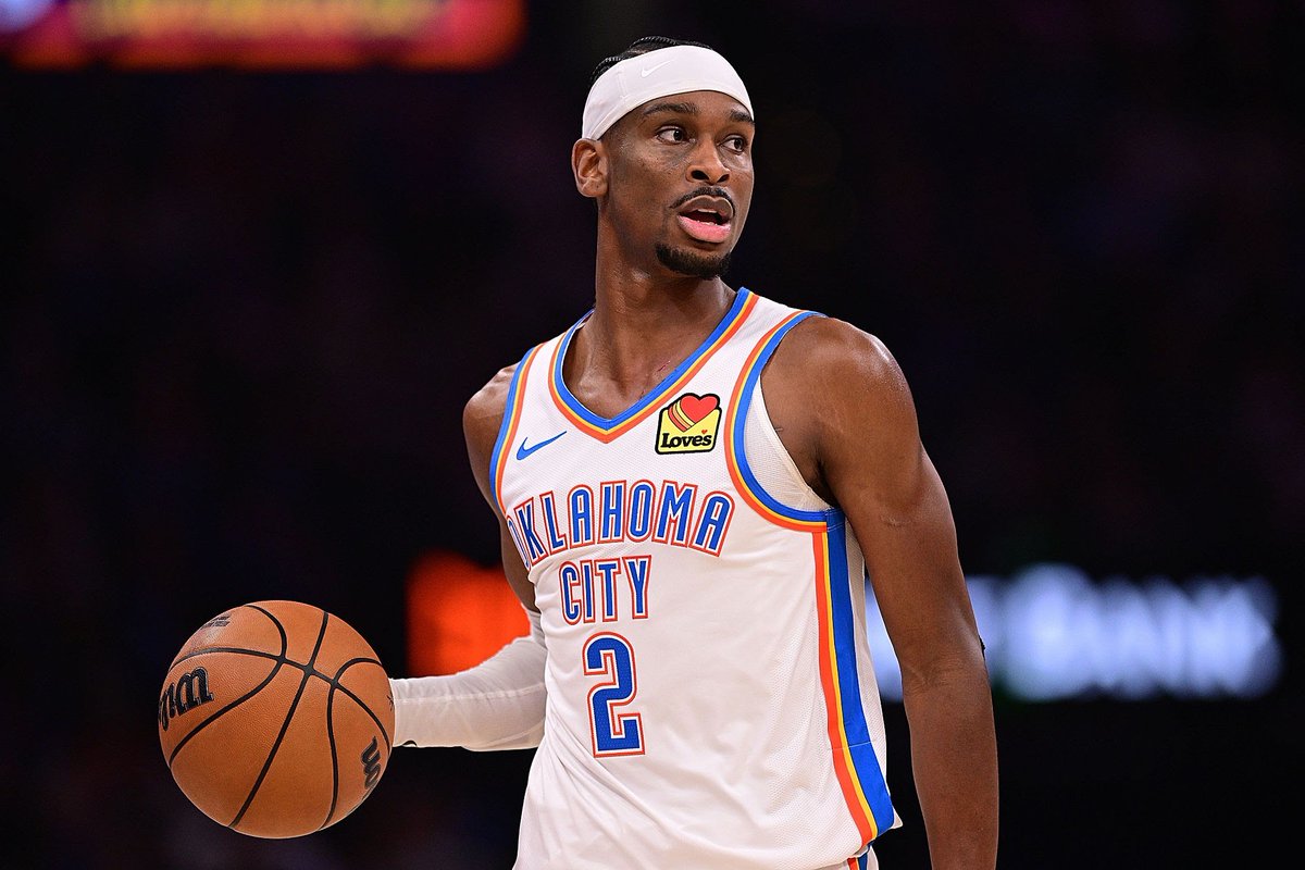 CallingOurShot's tweet photo. Fade This Former MVP today! 📉

SGA u32.5 Points (-122)

Expect SGA to see double teams from the Nuggets. He might score 25, but 33 should be tough. https://t.co/Bnx3pRR3EB