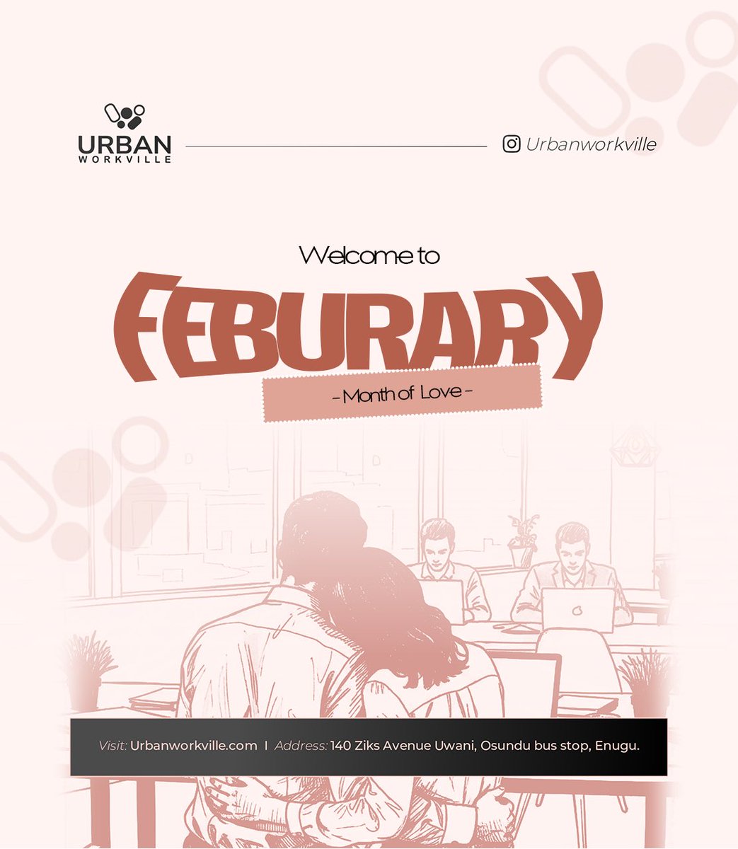 UrbanWorkVille's tweet photo. Happy new month ❤️

#coworkingspace #workingspace #coworkingspaceinenugu https://t.co/fef2v5RUkB