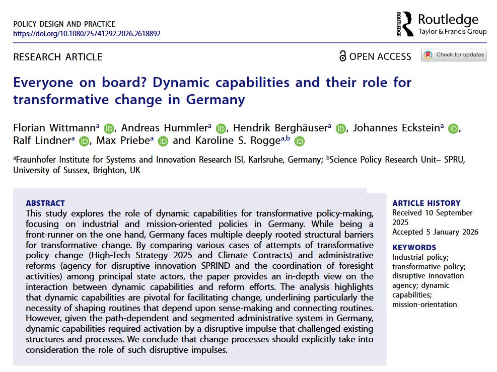 Policy Design and Practice tweet media