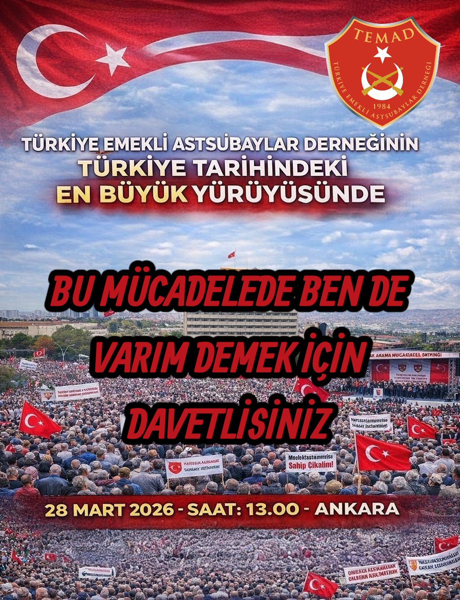 TEMAD Genel Başkanlığı tweet media