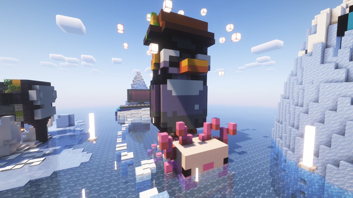 ByLennaaa's tweet photo. ¡Feliz día del Ajolote! 🌸💞

#Minecraft #Minecraftbuilds #axolote #ajolote https://t.co/Dz7lZlrVCg