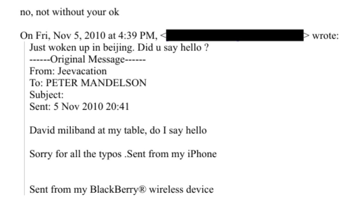 eyuplovely's tweet image. I have never had a relationship with another human being as earnestly intimate as that of Peter Mandelson and Jeffrey Epstein.