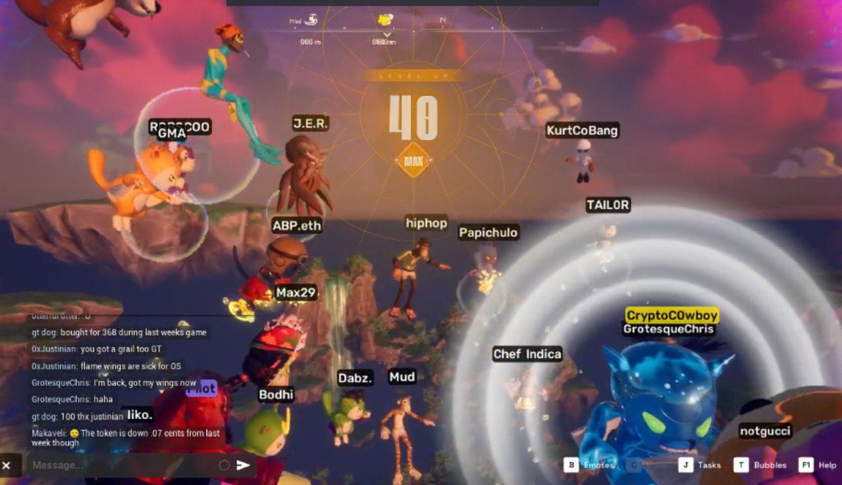 🥇Hit lvl 40 today🥇surrounded by a bunch of my <a href="/OthersideMeta/">Othersidemeta</a> web3 pals! thanks2 those who hosted 2days event gg 🔥 <a href="/nightglyders/">NightGlyders</a> <a href="/CryptoC0wboy/">@CryptoC0wboy</a> <a href="/dippylvs/">Dippy 💙</a> <a href="/pilot3dm/">Pilot</a> <a href="/makcumyc29/">Max</a> <a href="/GrotesqueChris/">GrotesqueChris</a> <a href="/ROBSTHER1/">ROB$COO🌴💎🦍</a> <a href="/makcumyc29/">Max</a> <a href="/Papichulomeme/">Papichulo</a> <a href="/SMK_0990/">SMK 🦍</a> <a href="/wizbands/">Wiz</a>  <a href="/MakaveliDlaCruz/">Makaveli</a> <a href="/twixon_/">twixon</a>