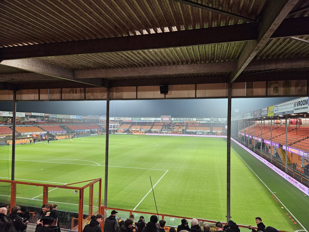 Gearriveerd in het Kras stadion #volGAE