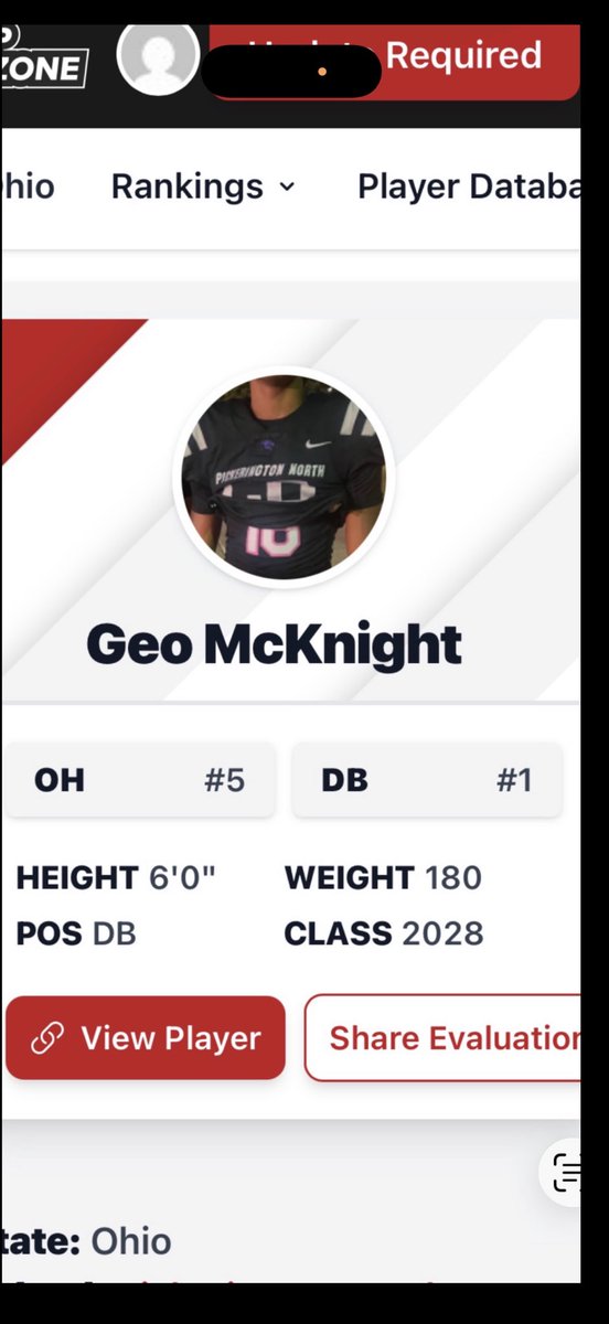 GEORDAN (GEO) MCKNIGHT 3 ⭐️ DB tweet media