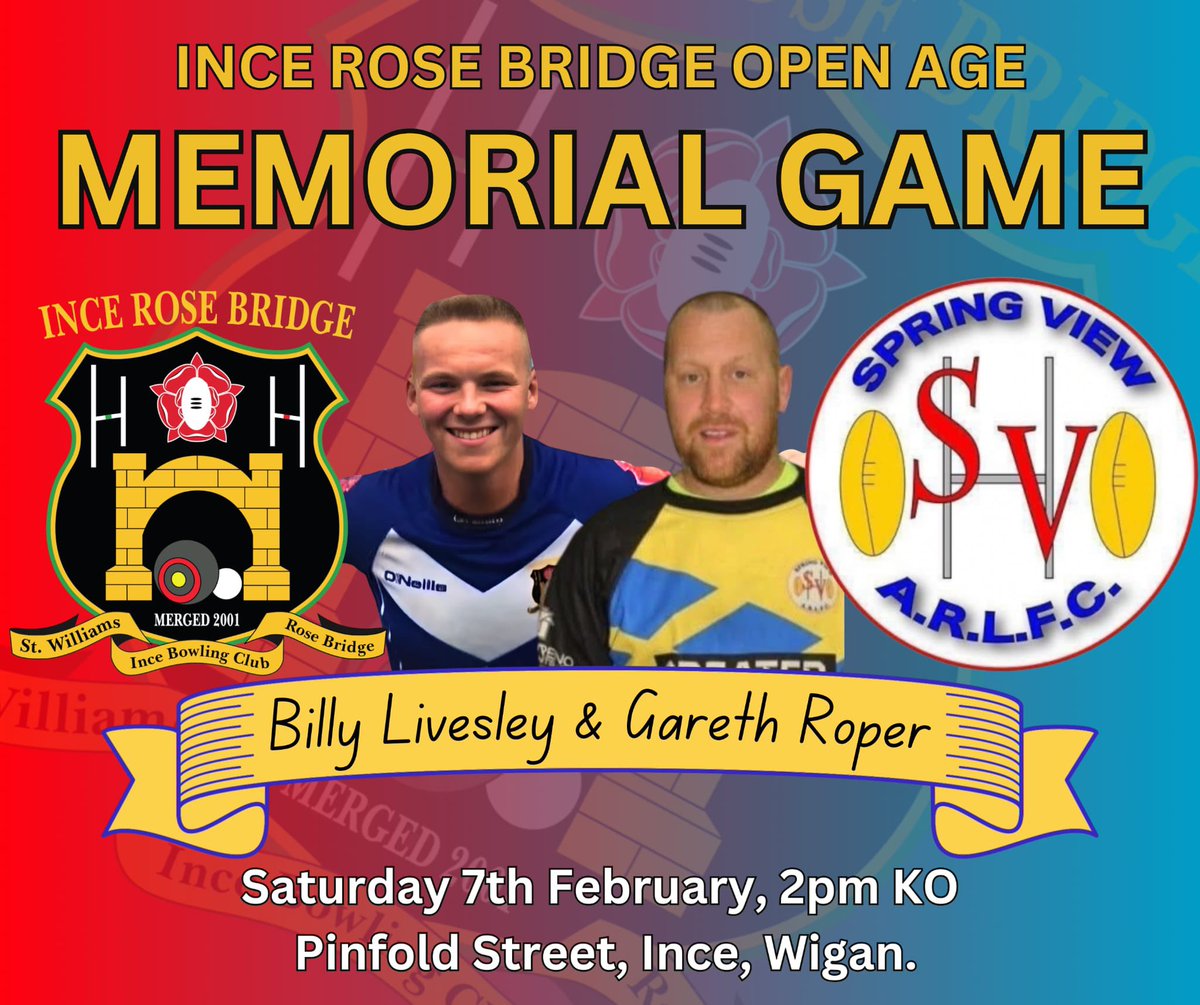 Ince Rose Bridge Sports and Community Club tweet media