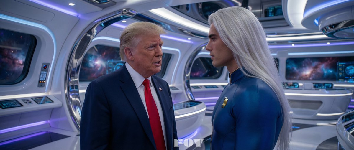 I once asked social media... 

'If you knew benevolent god-like beings, were observing everything about us, and were about to make contact, would you behave any differently?'

Well, Trump has already met them face to face. He knows what's coming and he's not playing games.

Most