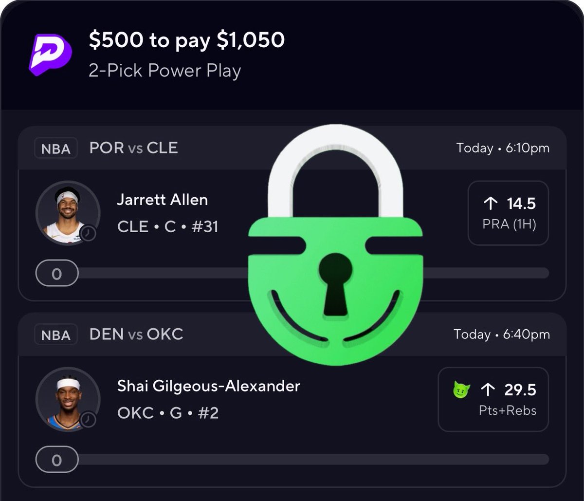 LevsLocks's tweet photo. NBA POTD 🏀 If my parlay hits, I’ll send $50 via Cash App to one lucky person who likes and retweets this tweet! 🔥 Must like and retweet to enter. Let’s eat! 🍽️

#NBA #PrizePicks #Betting https://t.co/u1Xz7cz0NQ
