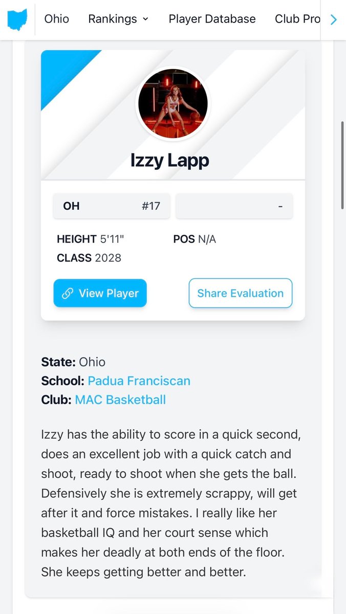 Izzy Lapp tweet media