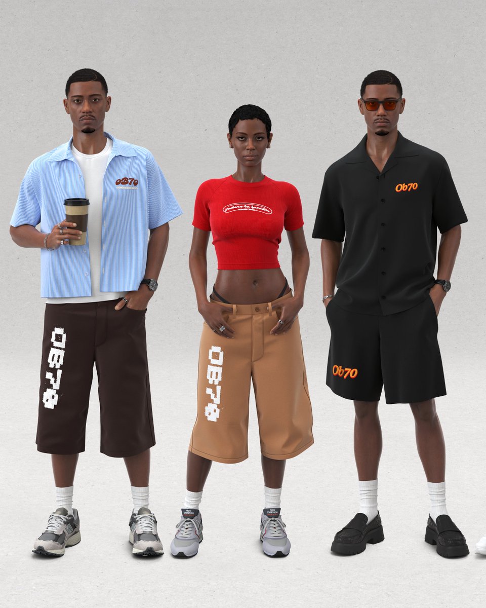 elroysart's tweet photo. 3D lookbook project for @OB70ng (1/2) https://t.co/08PoJCVLRn